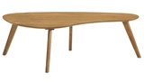 Show details for Coffee table Home4you Scarlett Oak, 1200x600x380 mm