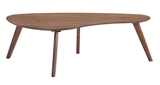 Show details for Coffee table Home4you Scarlett Walnut, 1200x600x380 mm