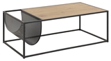 Show details for Coffee table Home4you Seaford Oak, 1100x600x400 mm