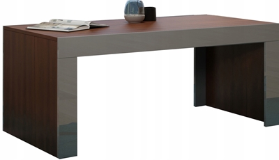 Picture of Coffee table Pro Meble Milano Walnut / Grey, 1200x600x500 mm