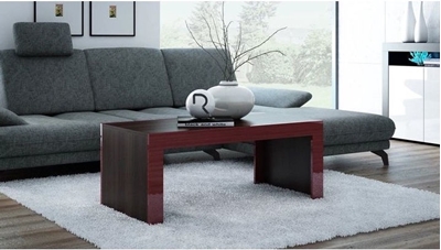 Picture of Coffee table Pro Meble Milano Wenge / Red, 1200x600x500 mm