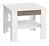 Show details for Coffee table Signal Meble Blanco 13 White, 670x670x560 mm