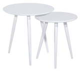 Show details for Coffee table Signal Meble Cleo White, 500x500x500 mm