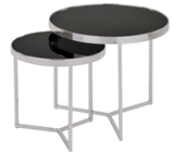 Show details for Coffee table Signal Meble Delia II Black, 600x600x520 mm