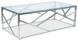 Show details for Coffee table Signal Meble Escada A Chrome, 1200x600x400 mm