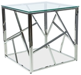 Show details for Coffee table Signal Meble Escada B Chrome, 550x550x550 mm