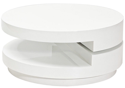 Picture of Coffee table Signal Meble Fabiola White, 800x800x370 mm