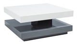 Show details for Coffee table Signal Meble Falon Grey, 750x750x340 mm