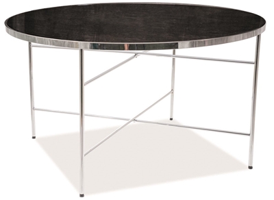 Picture of Coffee table Signal Meble Ibiza B Marble / Chrome, 800x800x450 mm