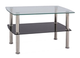 Show details for Coffee table Signal Meble Irene Silver, 750x450x450 mm