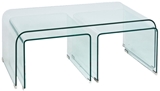 Show details for Coffee table Signal Meble Lia Priam A Transparent, 1200x420x600 mm