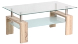 Show details for Coffee table Signal Meble Lisa Basic II Sonoma Oak, 1000x600x600 mm