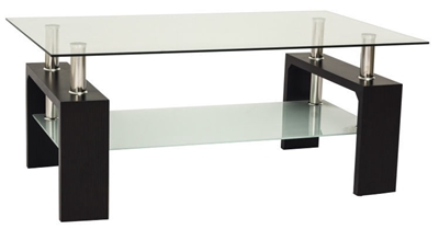 Picture of Coffee table Signal Meble Lisa Basic II Wenge, 1000x600x550 mm