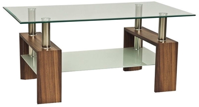 Picture of Coffee table Signal Meble Lisa II Walnut, 1100x600x550 mm