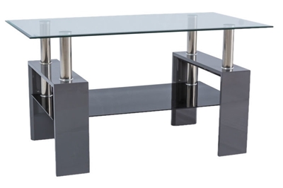 Picture of Coffee table Signal Meble Lisa III Grey, 1100x600x600 mm