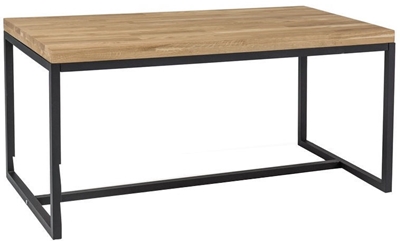 Picture of Coffee table Signal Meble Loras Oak / Black, 1100x600x540 mm