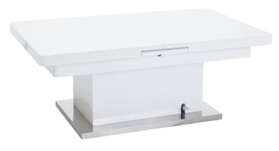 Picture of Coffee table Signal Meble Megara White, 1250 - 1500x750x510 - 780 mm