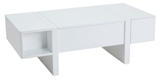 Show details for Coffee table Signal Meble Mido White, 1200x600x400 mm