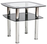 Show details for Coffee table Signal Meble Rava D Transparent, 600x600x550 mm