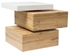 Picture of Coffee table Signal Meble Rita Oak / White, 500x500x500 mm