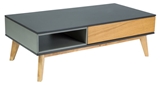 Show details for Coffee table Signal Meble Roma A Grey, 1200x600x400 mm