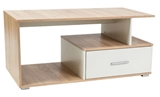 Show details for Coffee table Signal Meble Ltd. Sonoma Oak / White, 1100x500x550 mm