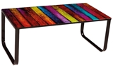 Show details for Coffee table Signal Meble Taxi II Stripes, 1050x550x430 mm