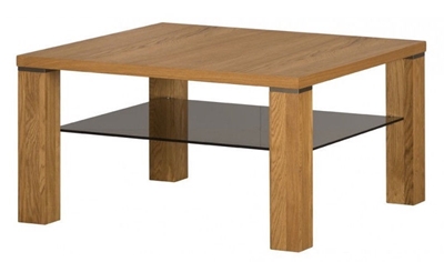 Picture of Coffee table Signal Meble Torino 39 Brown, 900x900x480 mm