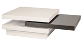 Show details for Coffee table Signal Meble Trista White / Grey, 800x800x420 mm