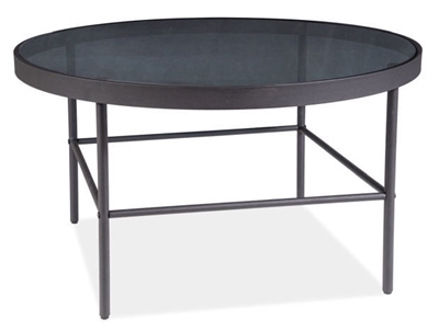 Picture of Coffee table Signal Meble Vanessa Black, 800x800x450 mm