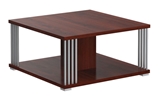 Show details for Coffee table Skyland ST 880 Burgundy, 800x800x400 mm