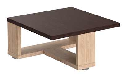 Picture of Coffee table Skyland ST 884 Wenge Magic / Devon Oak, 800x800x400 mm