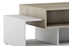 Picture of Coffee table Szynaka Meble Arend Sonoma Oak / White, 1050x600x390 mm