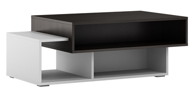 Picture of Coffee table Szynaka Meble Arend Wenge / White, 1050x600x390 mm