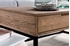 Picture of Coffee table Szynaka Meble Ceres Oak / Black, 1100x600x410 mm