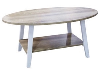 Picture of Coffee table Werner Jacob Oak White, 1000x600x450 mm