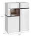 Picture of ASM WSN Cross Standing Cabinet White