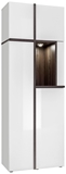 Show details for ASM WSW Cross Standing Cabinet White