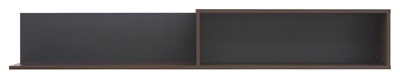 Picture of Black Red White Alhambra Shelf 162.5x25.5x22cm Right