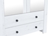 Picture of Black Red White Antwerpen Shelving Unit White