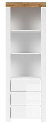 Picture of Black Red White Holten Bookshelf