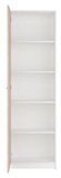 Show details for Black Red White Nepo Bookshelf REG White