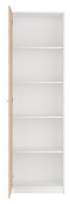 Picture of Black Red White Nepo Bookshelf REG White