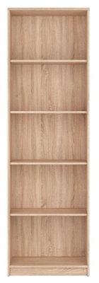 Picture of Black Red White Nepo Plus Bookshelf REG/60 Sonoma Oak