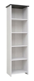 Show details for Black Red White Porto I Shelf Pine