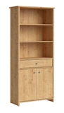 Show details for Black Red White Porto II Shelf Oak