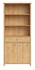 Picture of Black Red White Porto II Shelf Oak