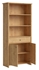 Picture of Black Red White Porto II Shelf Oak