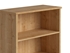 Picture of Black Red White Porto II Shelf Oak