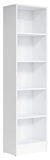 Show details for Black Red White Ringo Bookshelf White